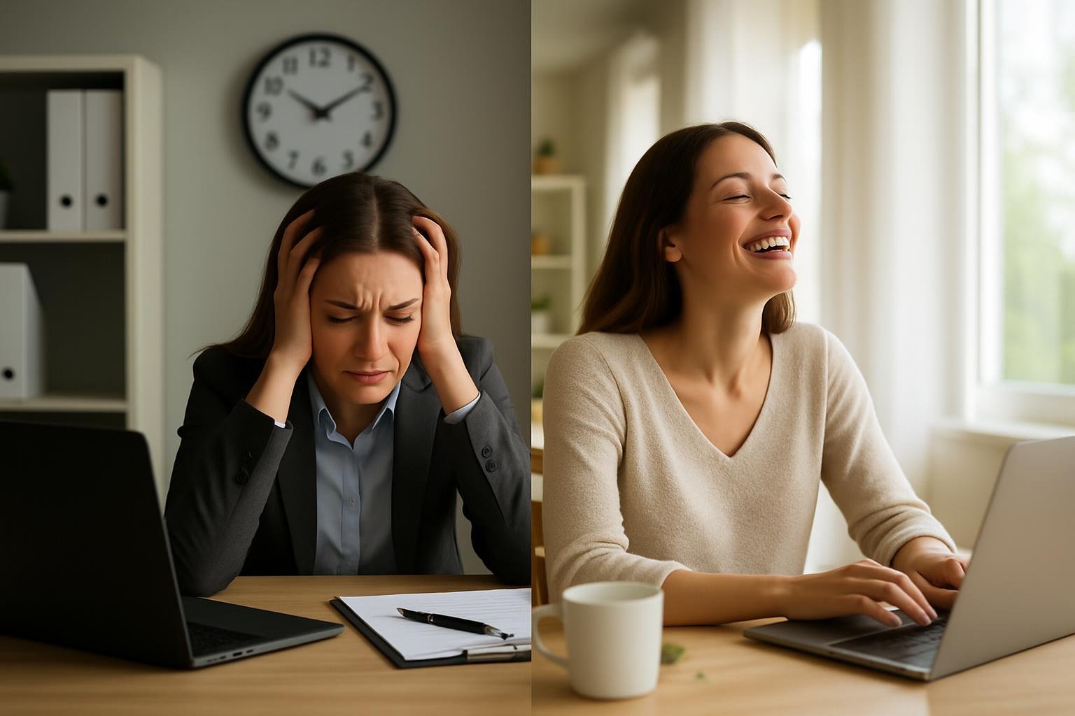 Breaking free from 9-5 to work from home freedom